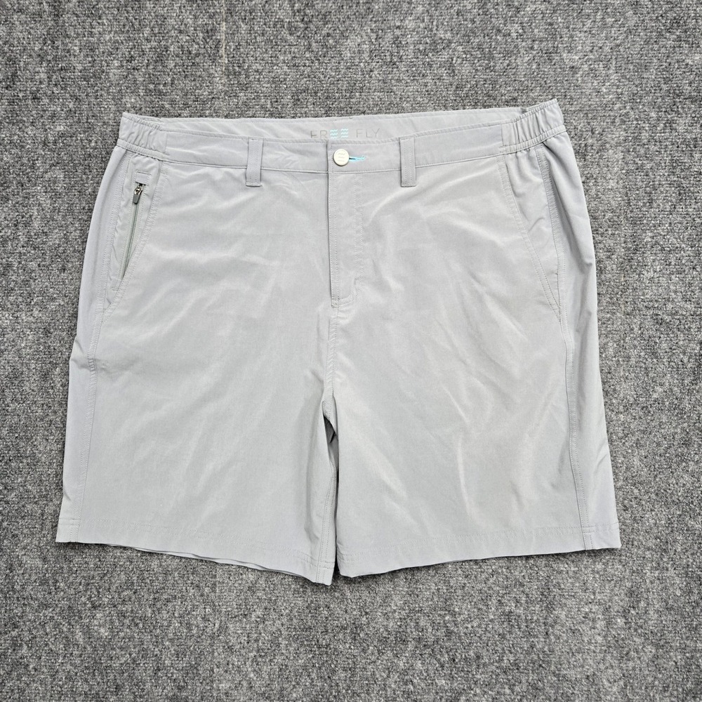 Free Fly Mens Size 2XL W39 Bamboo Lined Hybrid Shorts Performance Activewear